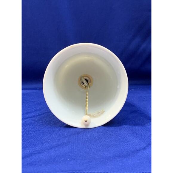 Porcelain Bell Gold Handle and Butterflies The Toscany - Picture 5 of 6
